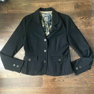 Cute DEX Black Short Blazer Jacket-Size Small